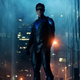 Dick Grayson as Nightwing.